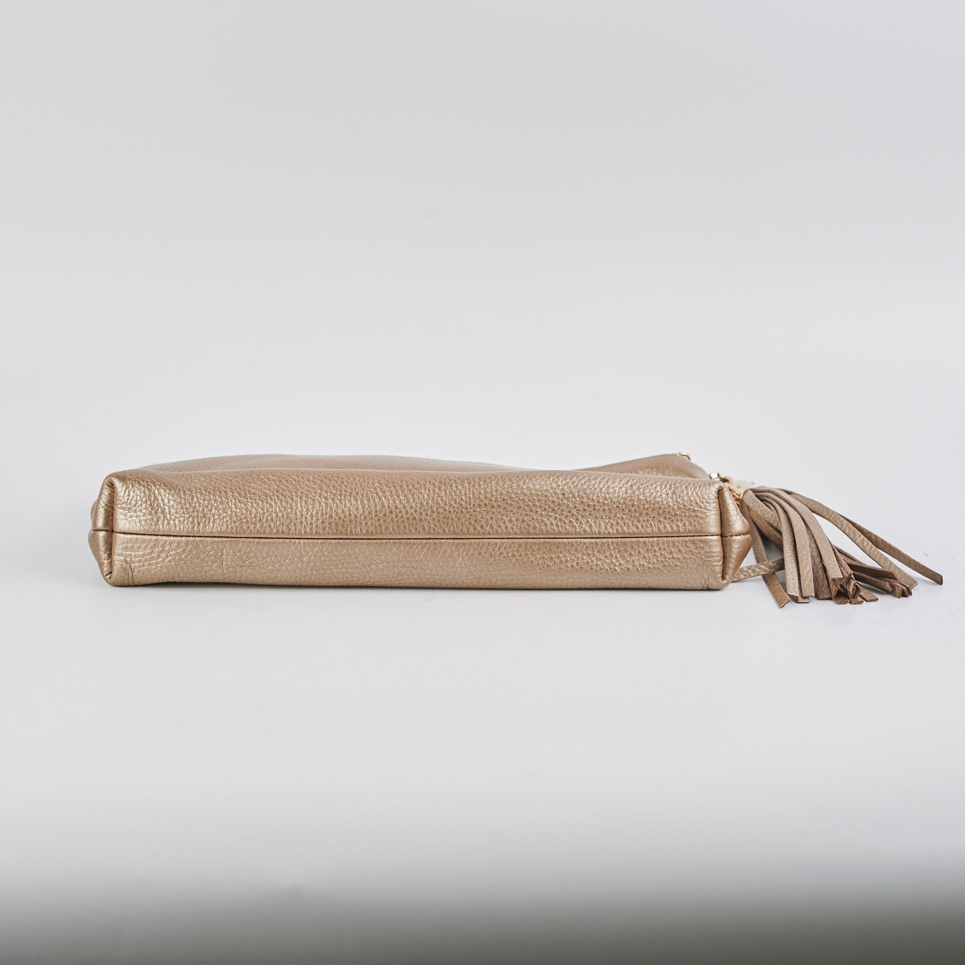 Gucci Metallic Clutch Gold Clutch Bag