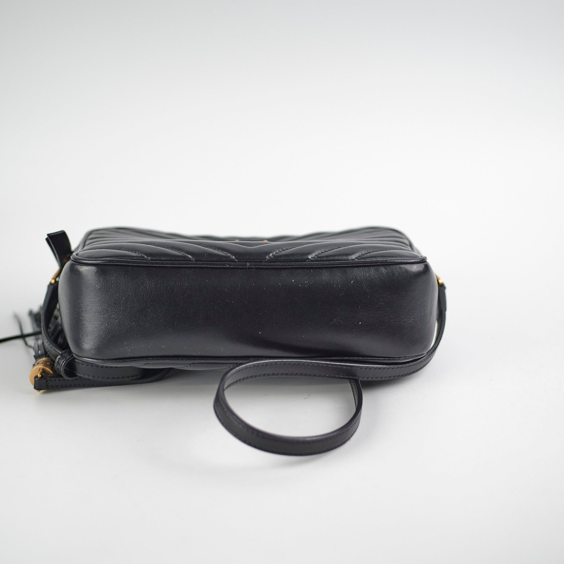 YSL Saint Laurent Lou Camera Bag Black Crossbody Bag 11