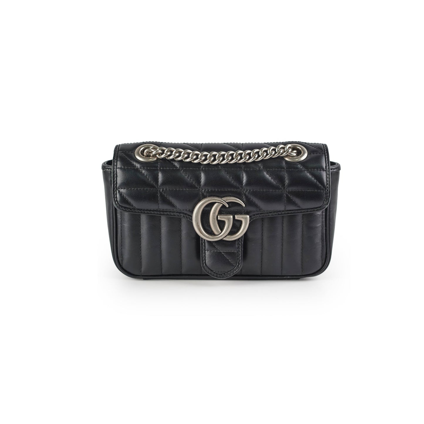 Gucci Marmont Shoulder Bag Black Small
