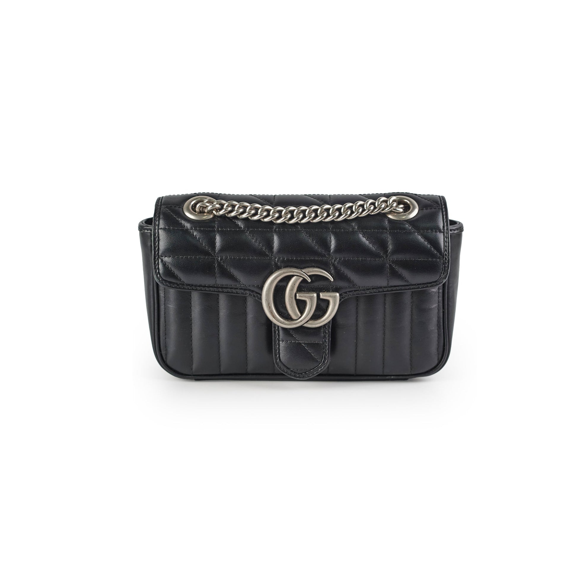 Gucci Marmont Shoulder Bag Black Small