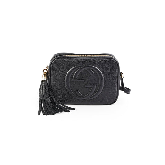 Gucci Soho Disco Crossbody Bag Black