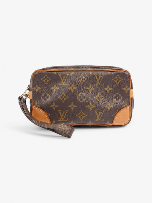 Louis Vuitton Marly Dragonne Coated Monogram Canvas Coated Canvas Key Chain