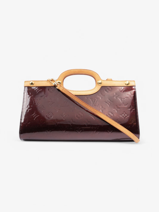 Louis Vuitton Verni Roxburry Drive Amarante Calf Leather Handbag