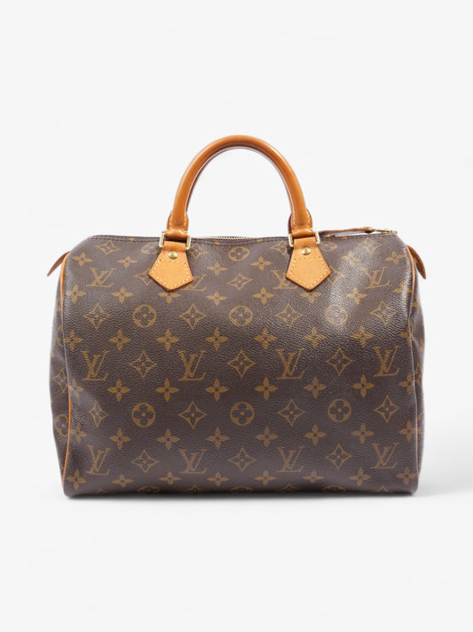 Louis Vuitton Speedy Coated 30 Monogram Canvas Coated Canvas Apparel Canvas 42