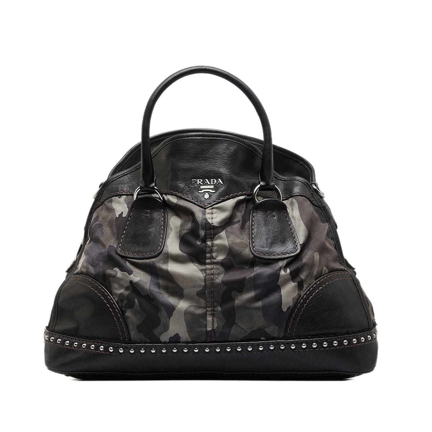 Prada Tessuto Camouflage Satchel Satchel Bag