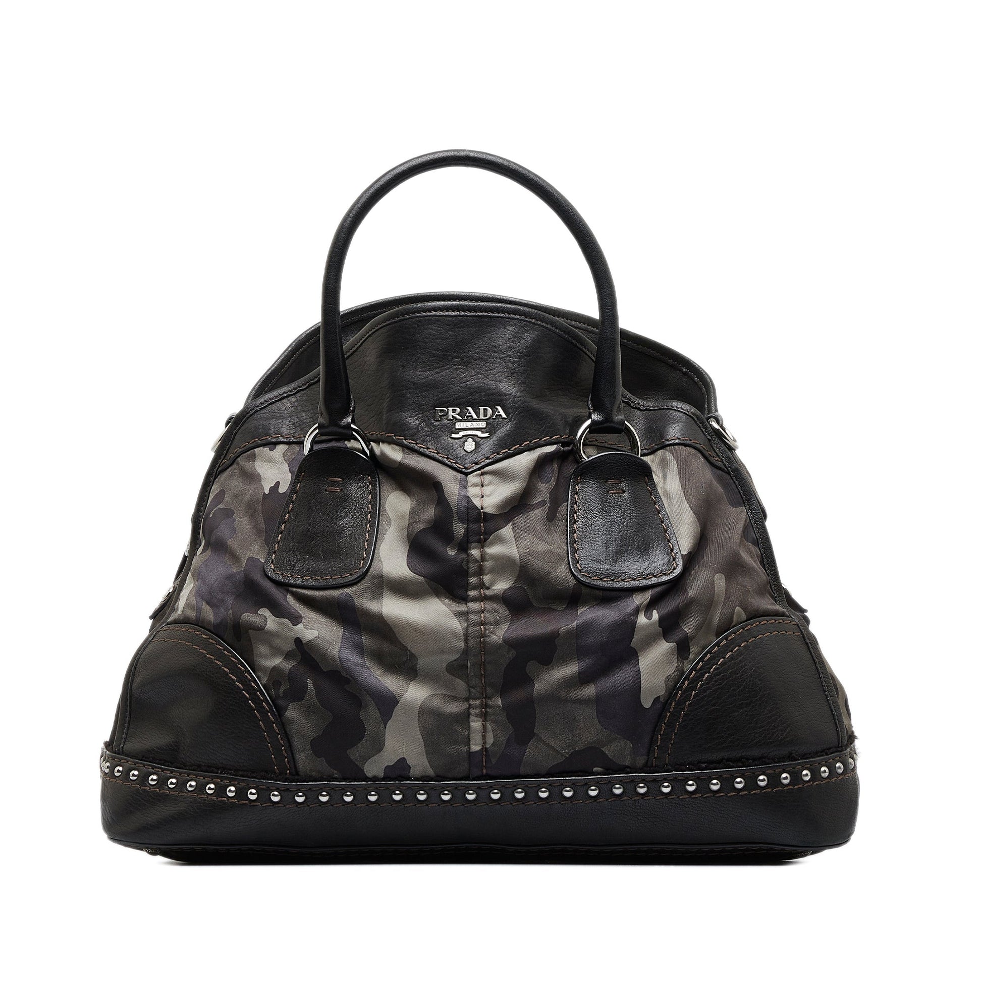 Prada Tessuto Camouflage Satchel Satchel Bag