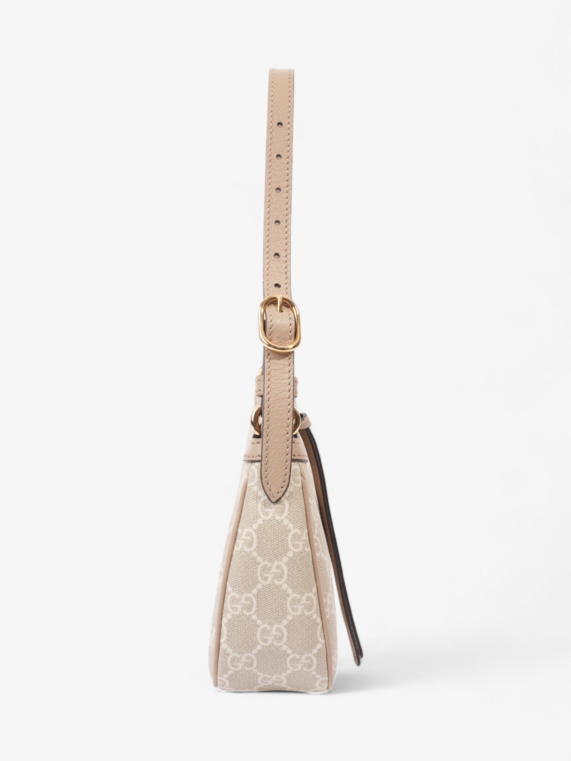 Gucci Ophidia Supreme Oatmeal Coated Shoulder Bag Canvas Beige
