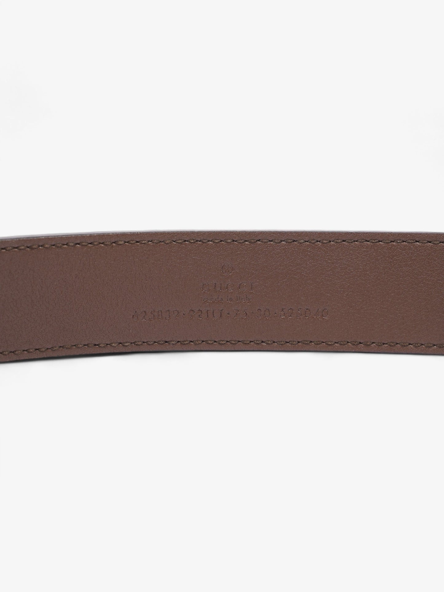 Gucci Marmont Thin Belt Supreme Handbag Leather Brown Accessory