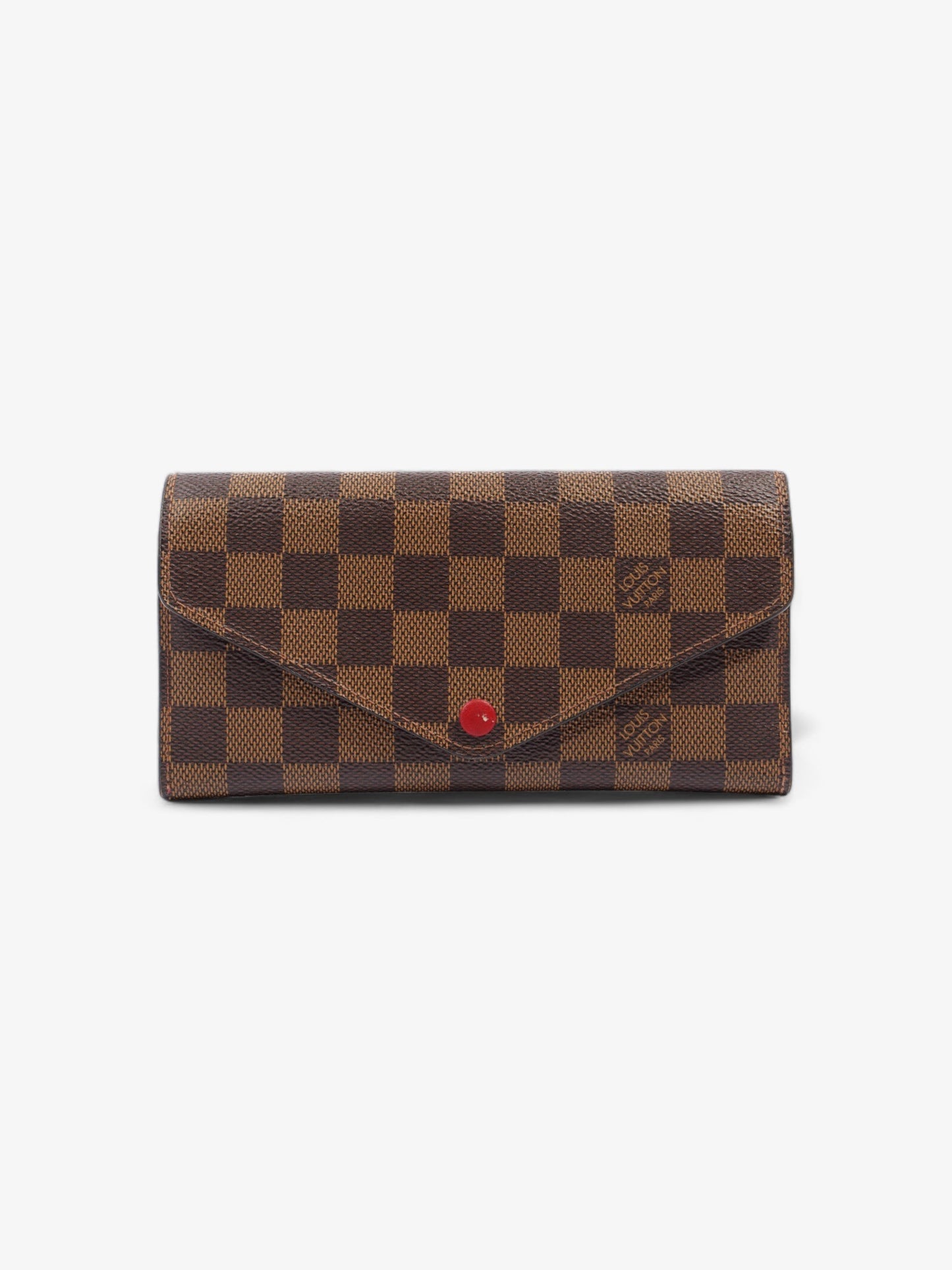 Louis Vuitton Josephine Ebene Coated Damier Canvas Coated Canvas Red Apparel