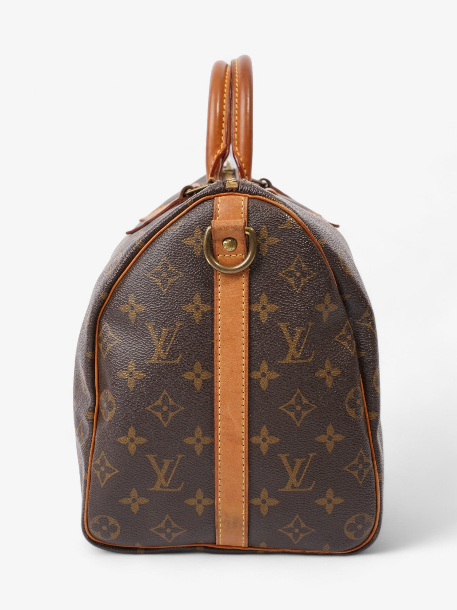 Louis Vuitton Speedy Bandouliere Coated 35 Monogram Canvas Coated Canvas Apparel