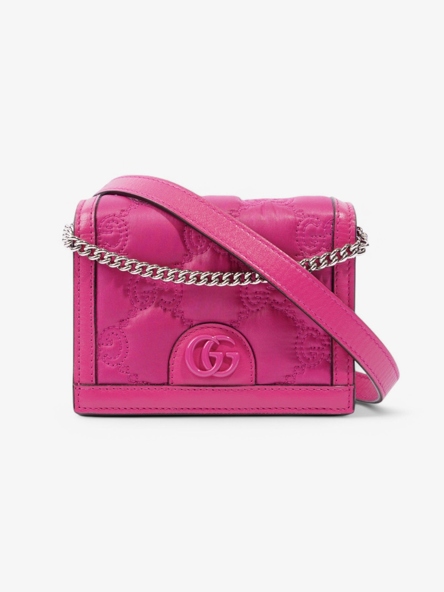 Gucci Lovely Bag Bright Calfskin Leather Pink Crossbody Bag
