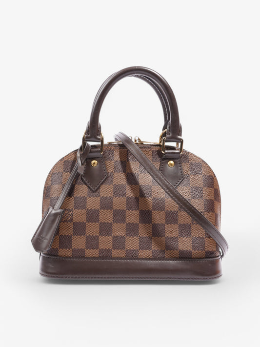 Louis Vuitton Alma Ebene Coated Damier Canvas Coated Canvas Apparel