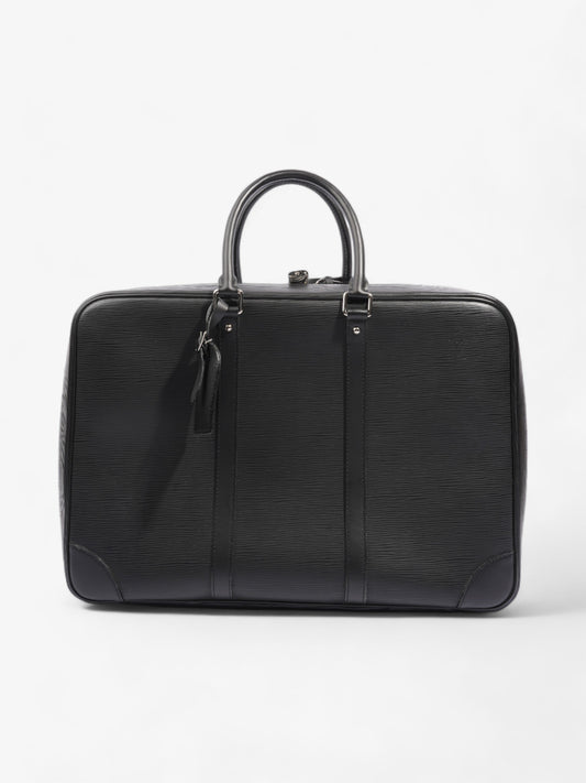 Louis Vuitton Sirius 45 Black Leather Epi Handbag Epi Leather