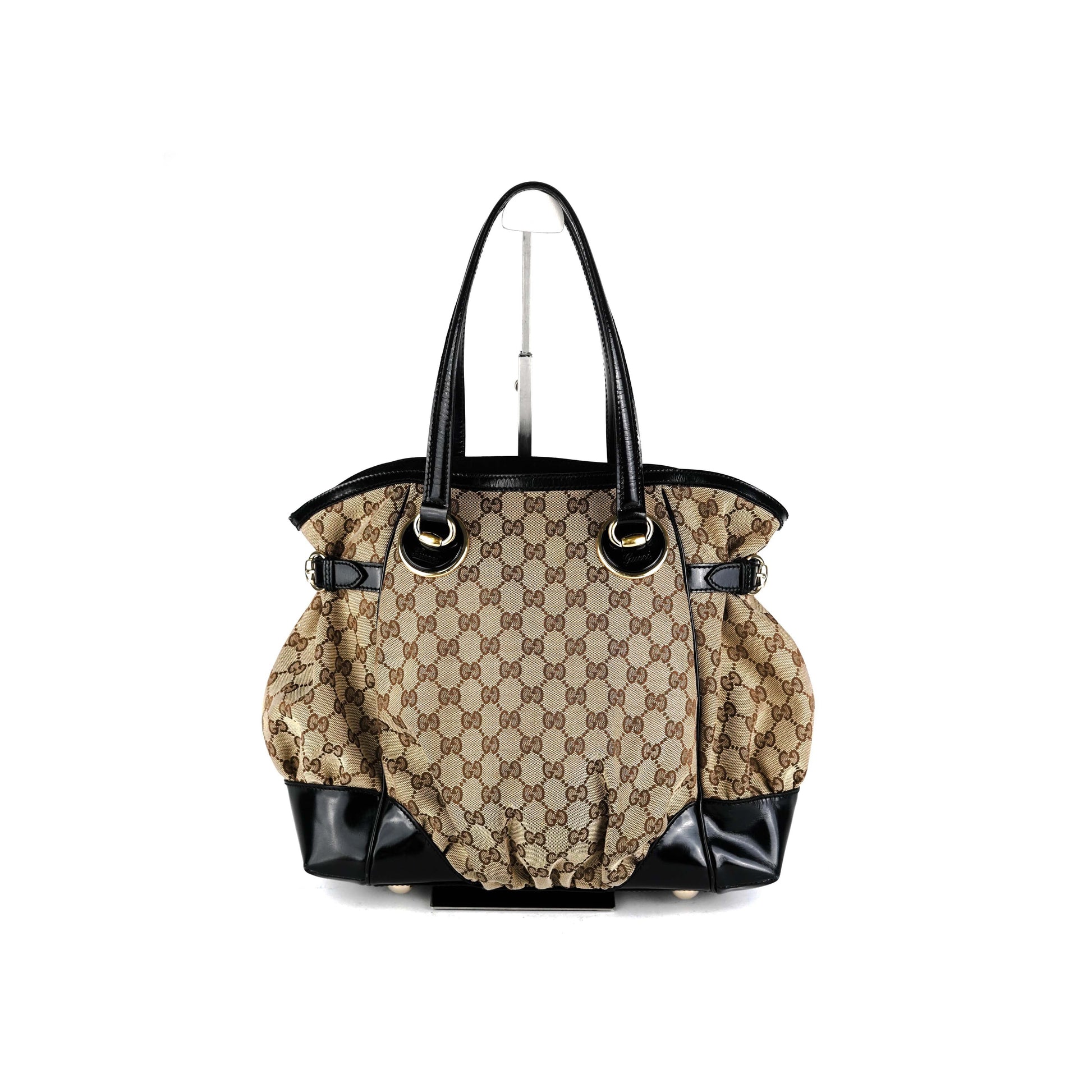 Gucci ssima Twin Shoulder Bag Off White Off White