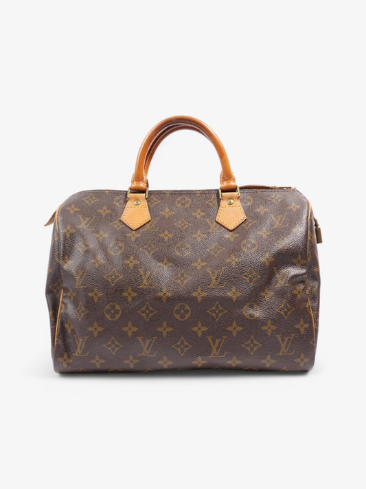 Louis Vuitton Speedy Coated 30 Monogram Canvas Coated Canvas Apparel Canvas 199