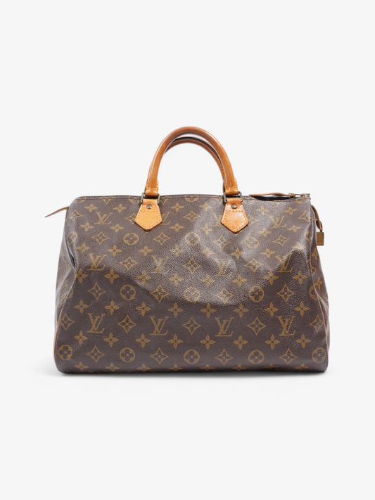 Louis Vuitton Speedy Coated 35 Monogram Canvas Coated Canvas Apparel Canvas 203