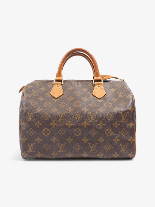 Louis Vuitton Speedy Coated 30 Monogram Canvas Coated Canvas Apparel Canvas 198