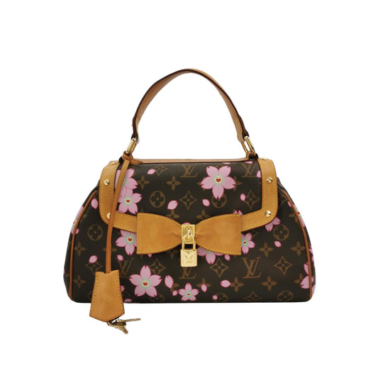 Louis Vuitton x Takashi Murakami Cherry Blossom Sack Monogram Sack Reto Handbag