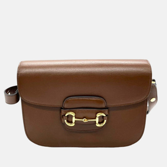 Gucci Horsebit Caramel Never Worn Leather Brown Small Shoulder Bag