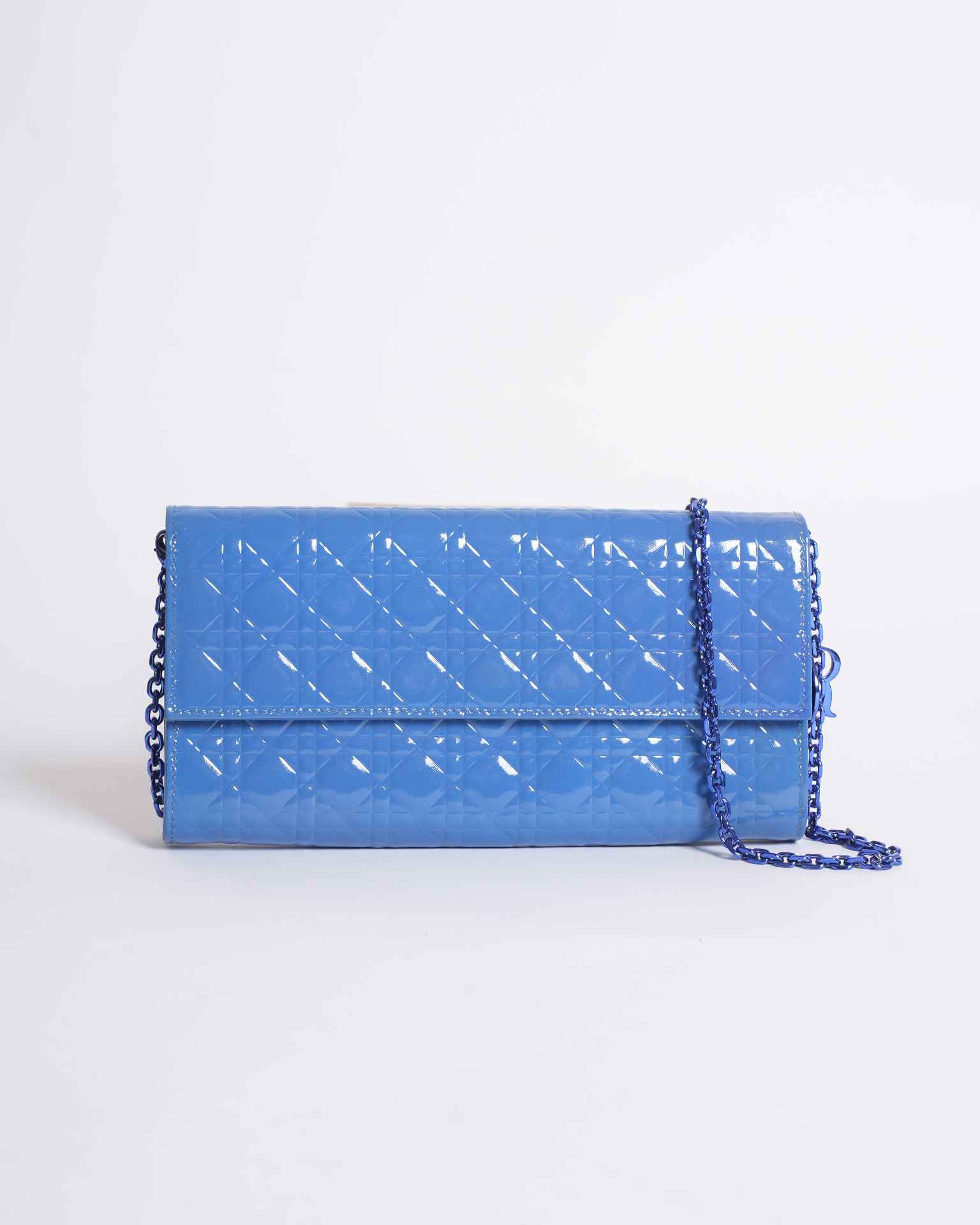Dior Handbag New pouch with in Leather Patent Chain