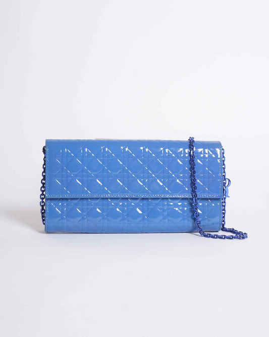 Dior Handbag New pouch with in Leather Patent Chain