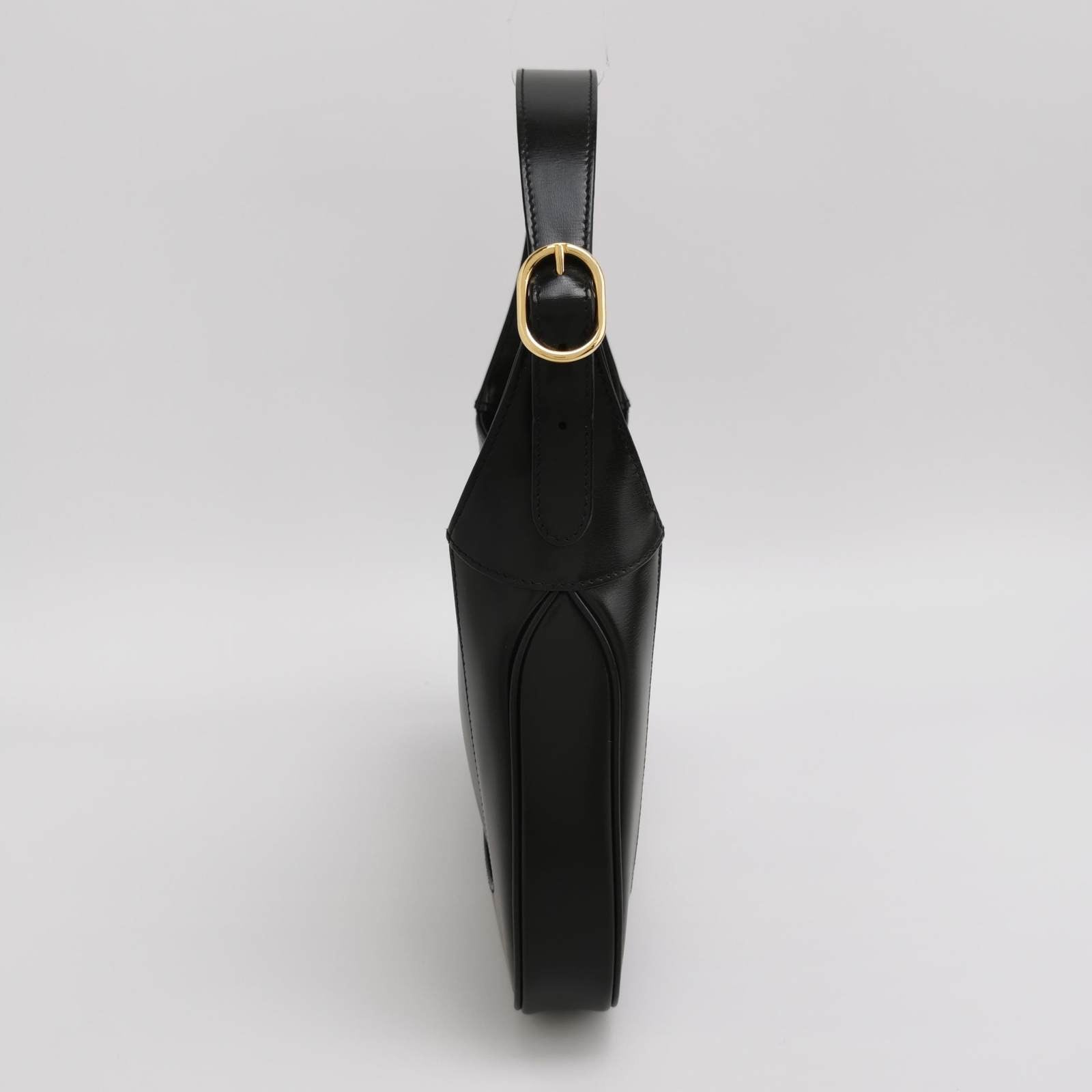 Gucci Jackie without Strap Leather Black Small Travel Bag