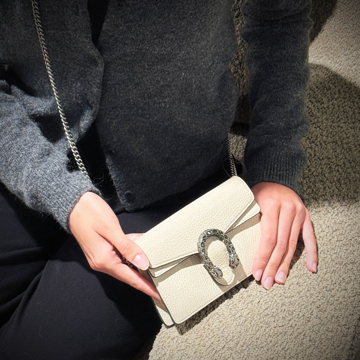 Gucci Dionysus Super Bag Tws Leather Mini Travel Bag