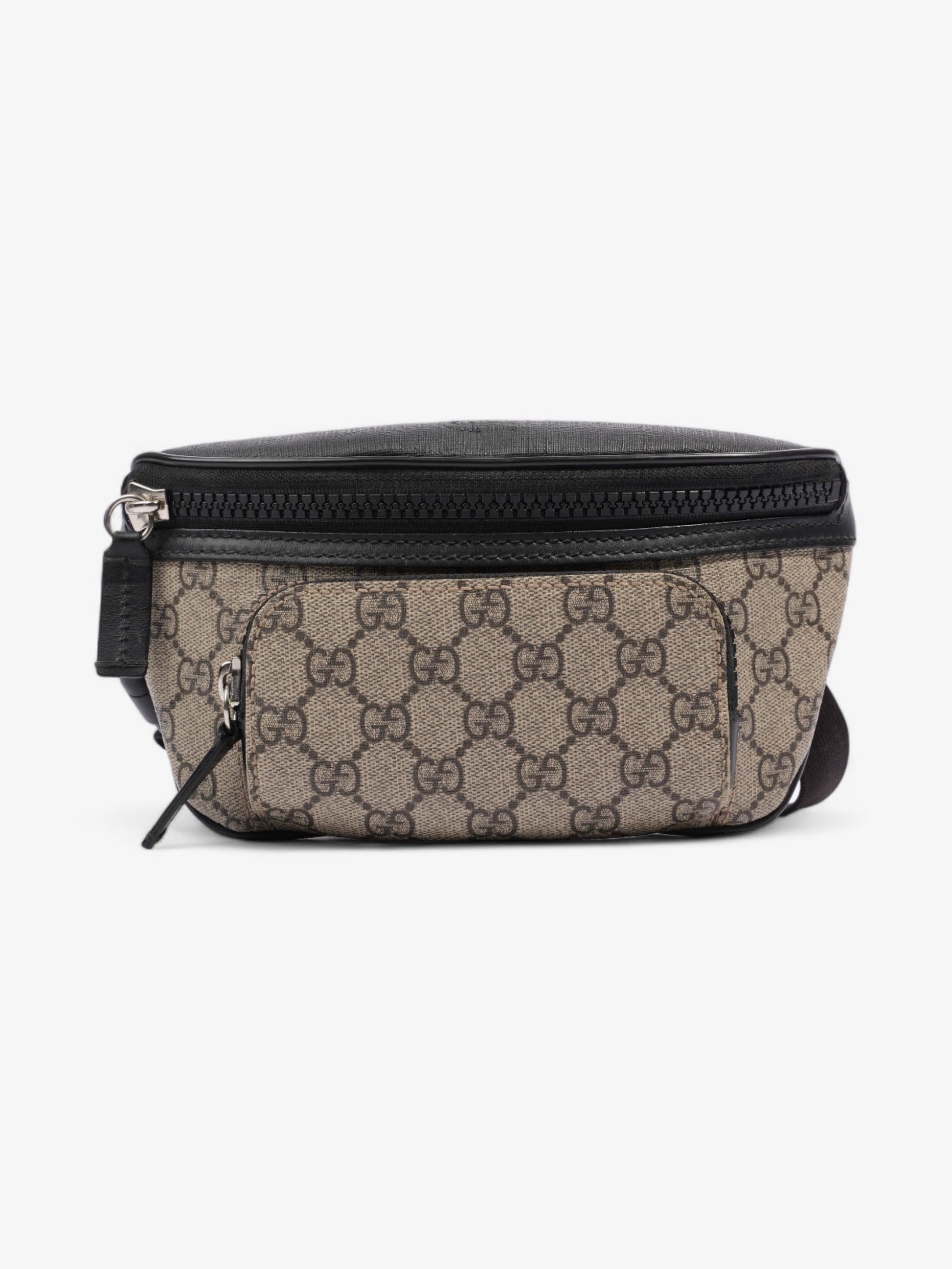 Gucci Eden Belt Bag Supreme Coated Canvas Black Accessory