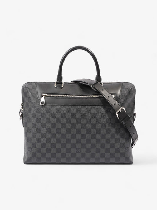 Louis Vuitton Porte-Documents Jour Graphite Coated NM Canvas Coated Canvas Damier Apparel