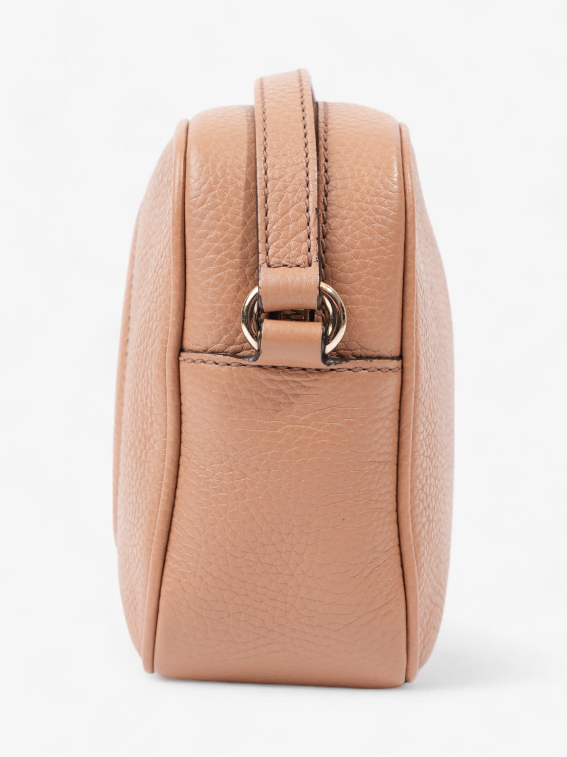 Gucci Soho Disco Bag Leather Beige Crossbody Bag