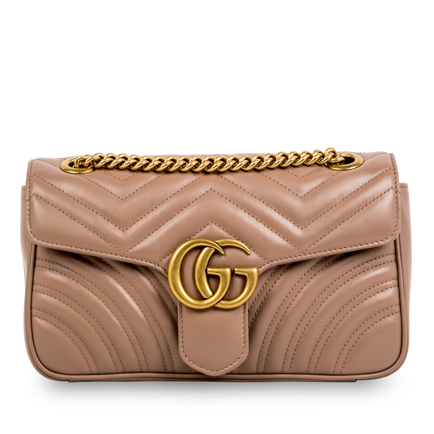 Gucci Marmont Bag Small Shoulder Bag Blush Ghw