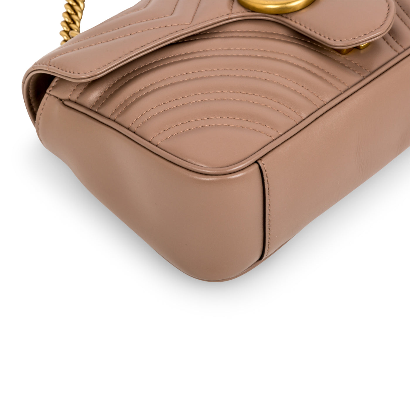 Gucci Marmont Bag Small Shoulder Bag Blush Ghw