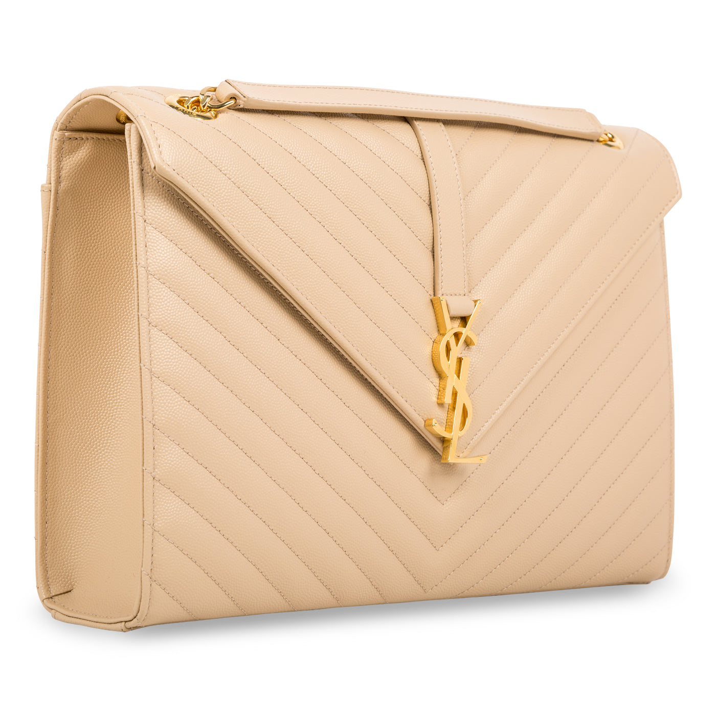 YSL Saint Laurent Envelope Shoulder Bag Monogram Large Envelope Shoulder Bag
