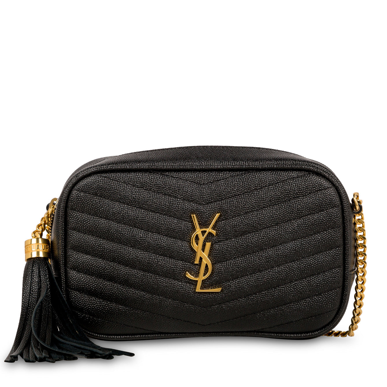 YSL Saint Laurent Lou Crossbody Bag Leather Mini Crossbody Bag 2