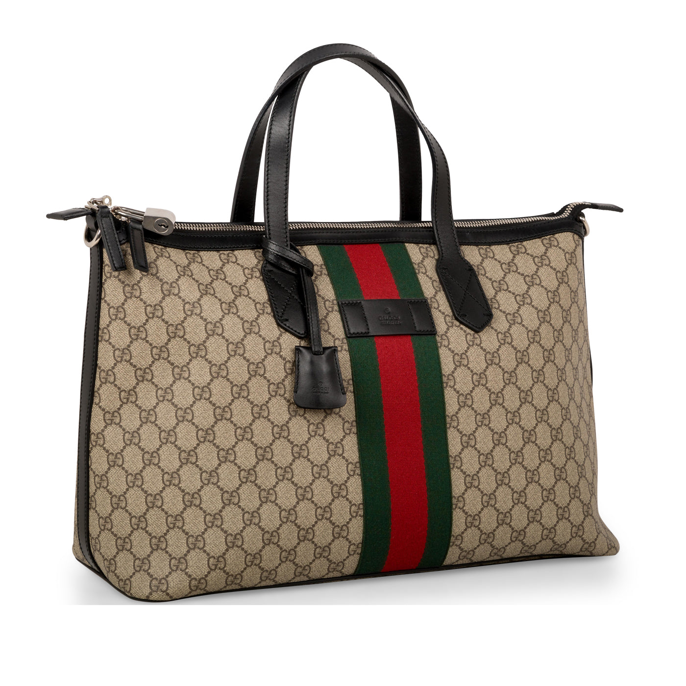 Gucci Supreme Carryall Boston Bag Canvas Shoulder Bag