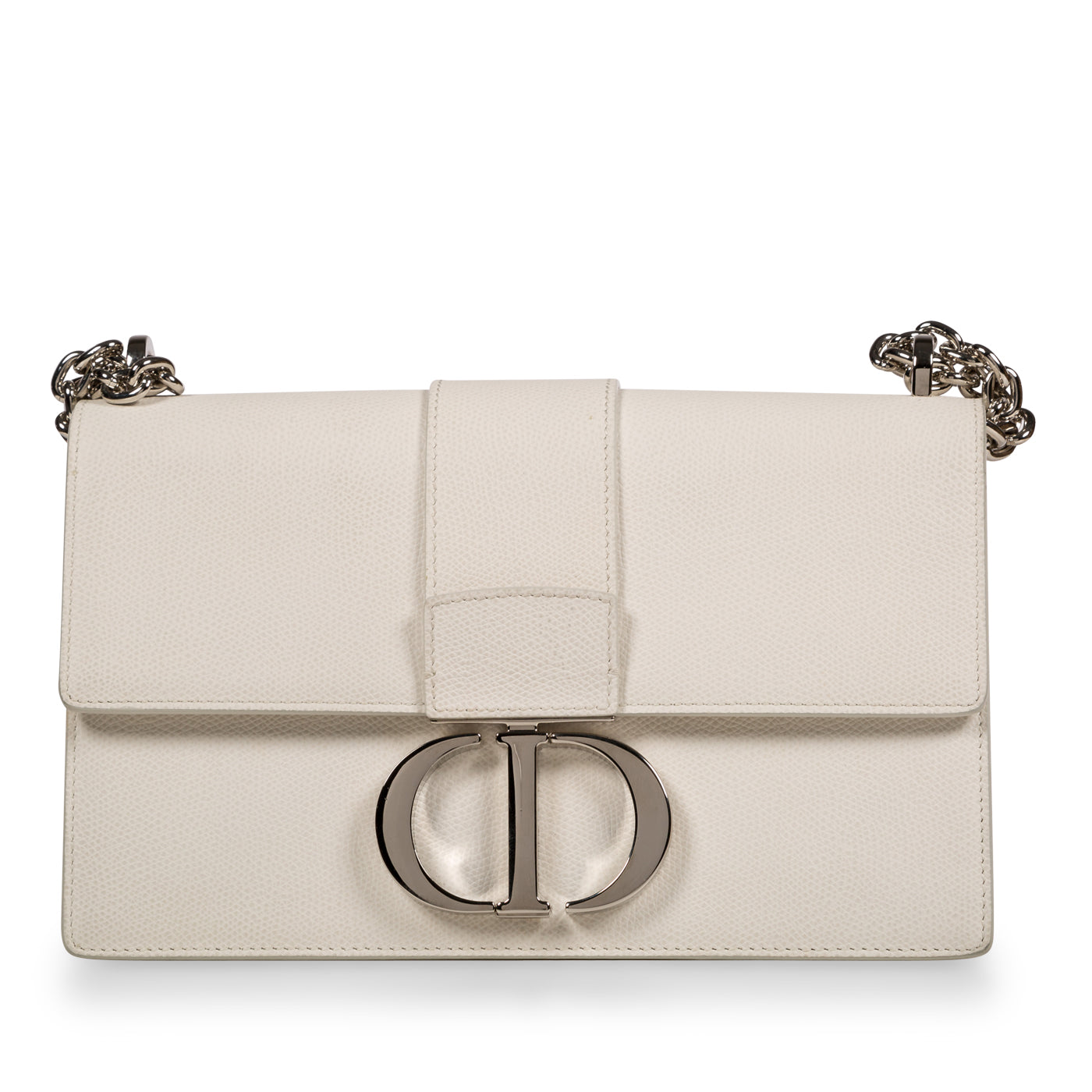 Dior Christian Montaigne Bag Grained Calfskin Chain Crossbody Bag