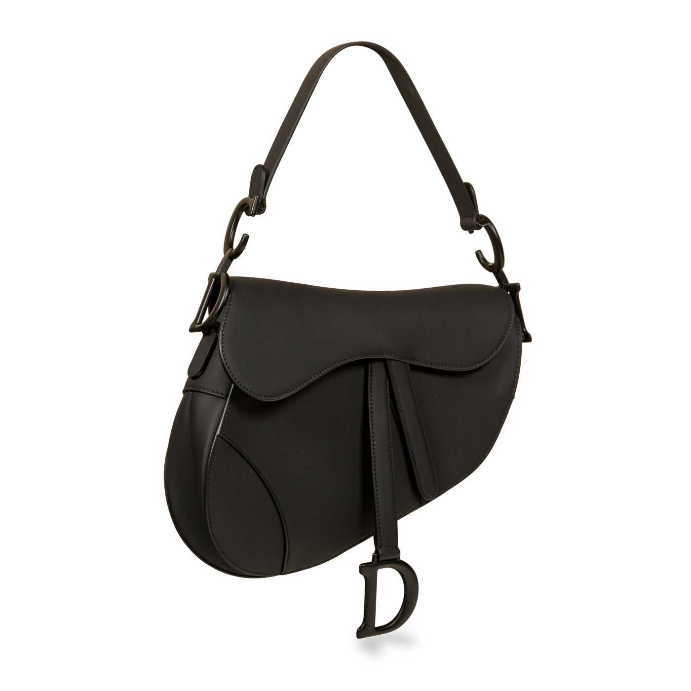 Dior Christian Ultra Matte Saddle Bag Shoulder Bag