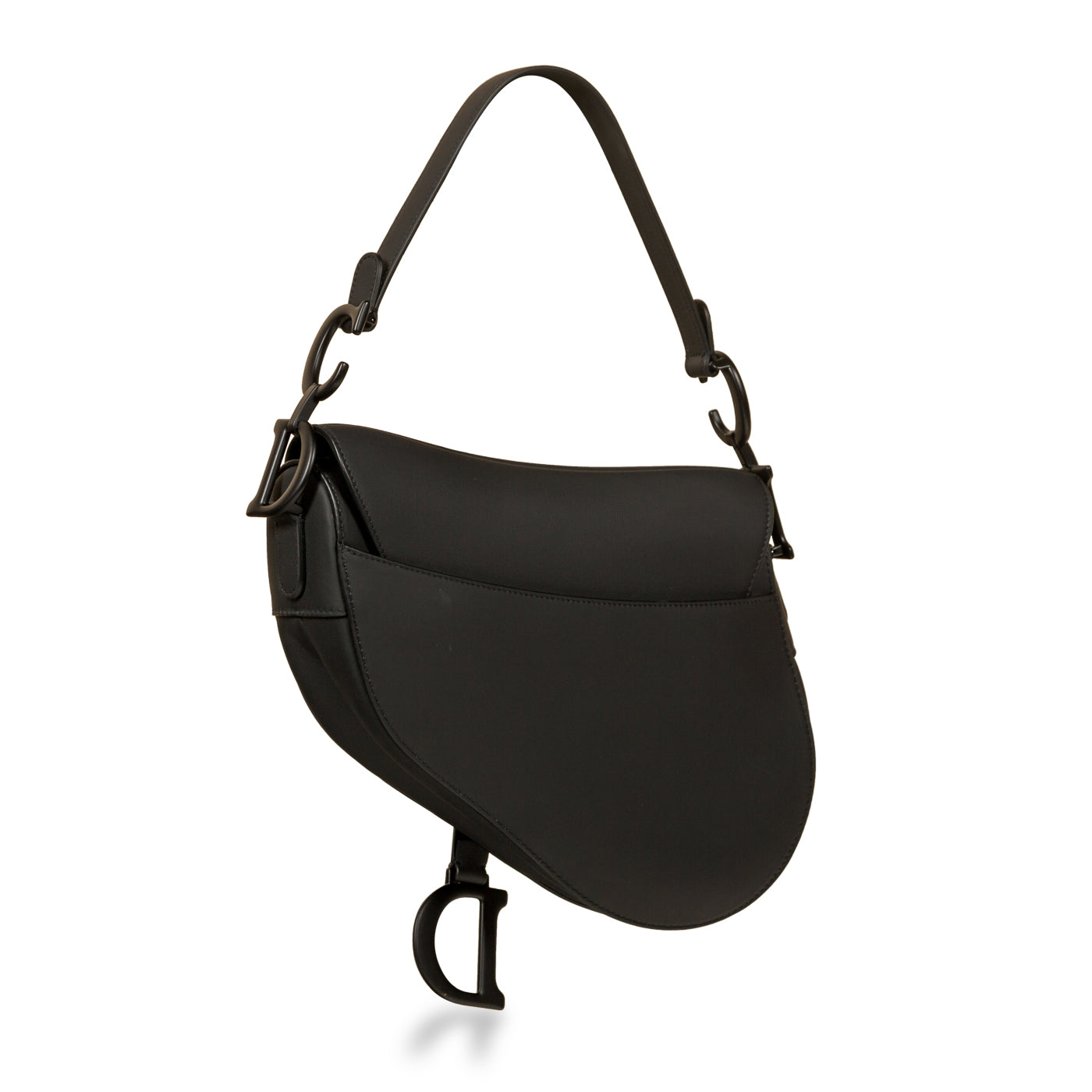 Dior Christian Ultra Matte Saddle Bag Shoulder Bag