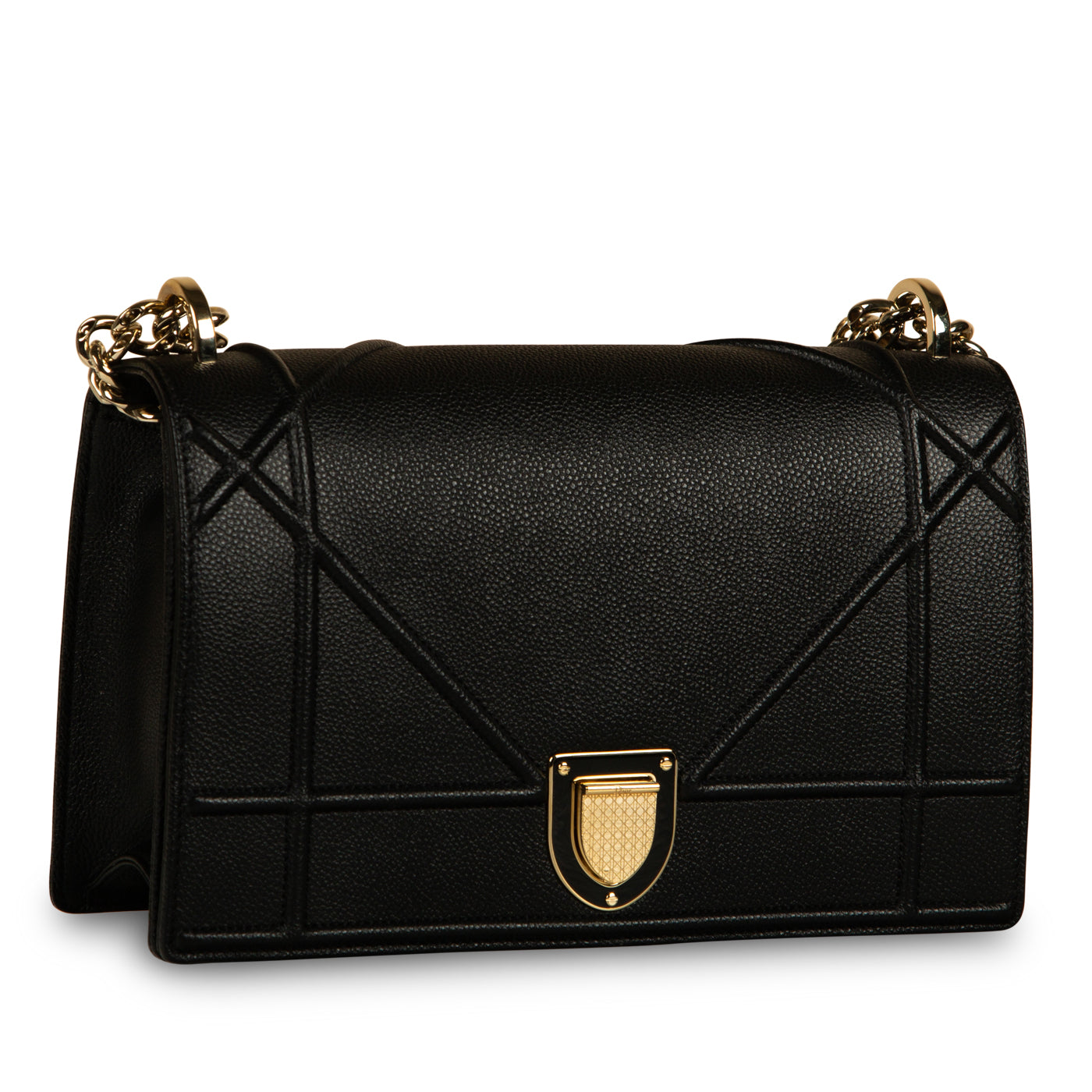 Dior Christian ama Tote Bag Dior Diorama Black