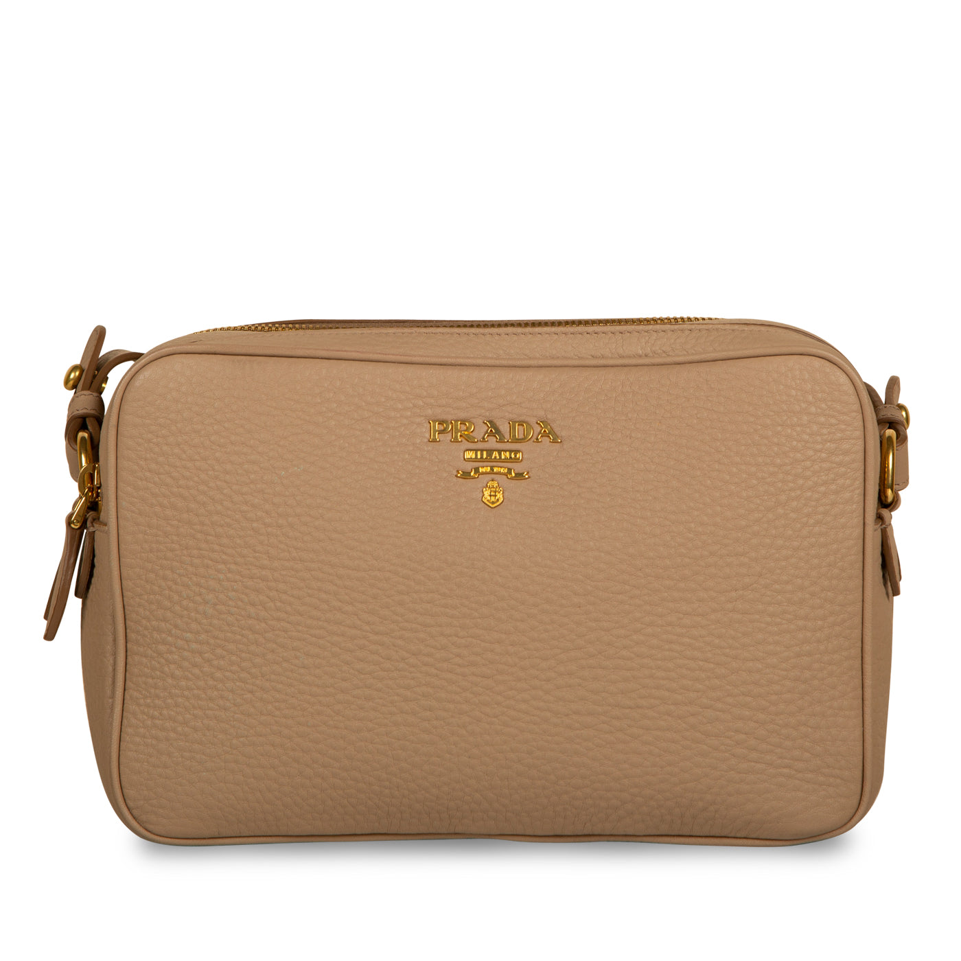 Prada Cameo Double Camera Bag Zip Crossbody Bag