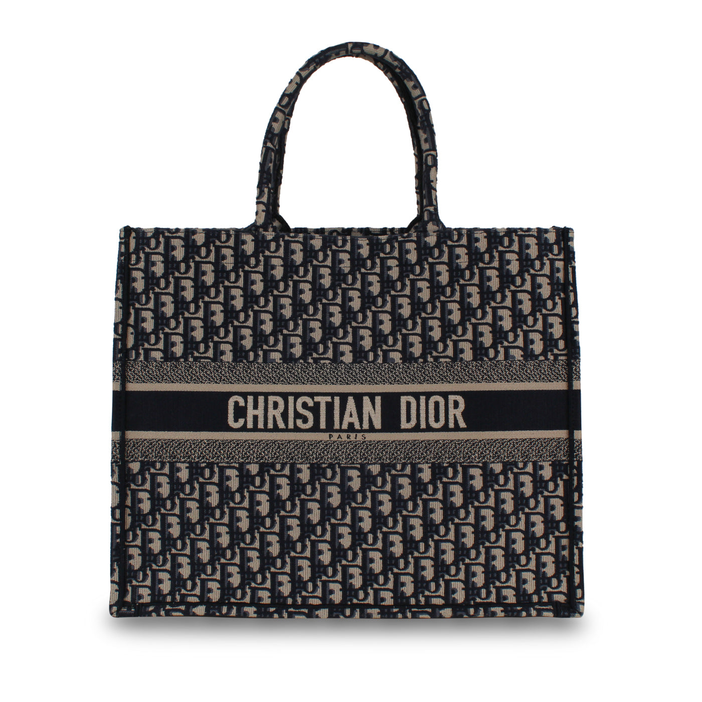 Dior Christian Oblique Book Tote Tote Bag