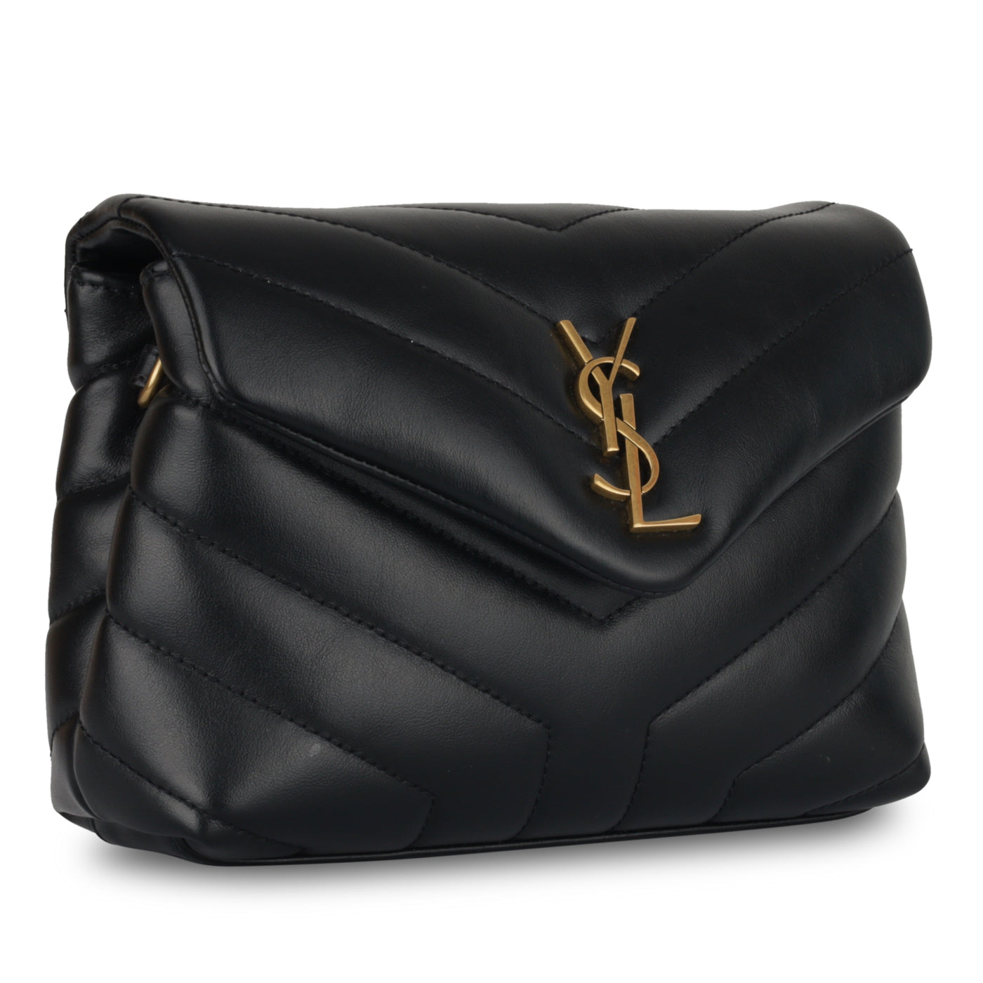 YSL Saint Laurent Loulou Bag Toy Crossbody Bag Bag Black Ghw