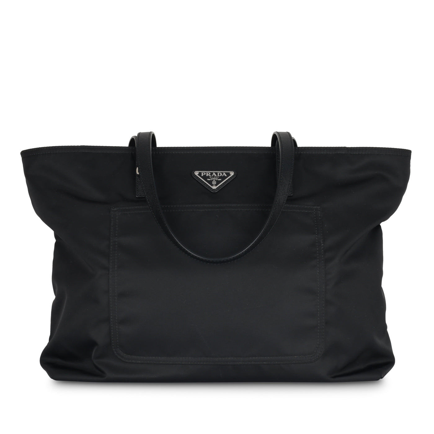 Prada Tote Bag Nylon Bag Black Shw
