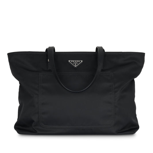 Prada Tote Bag Nylon Bag Black Shw