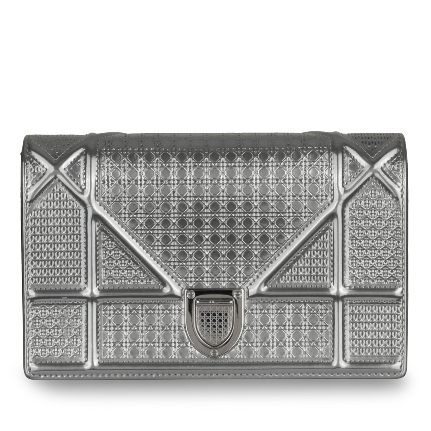 Dior Christian ama Woc Metallic Shoulder Bag Woc Metallic Shw
