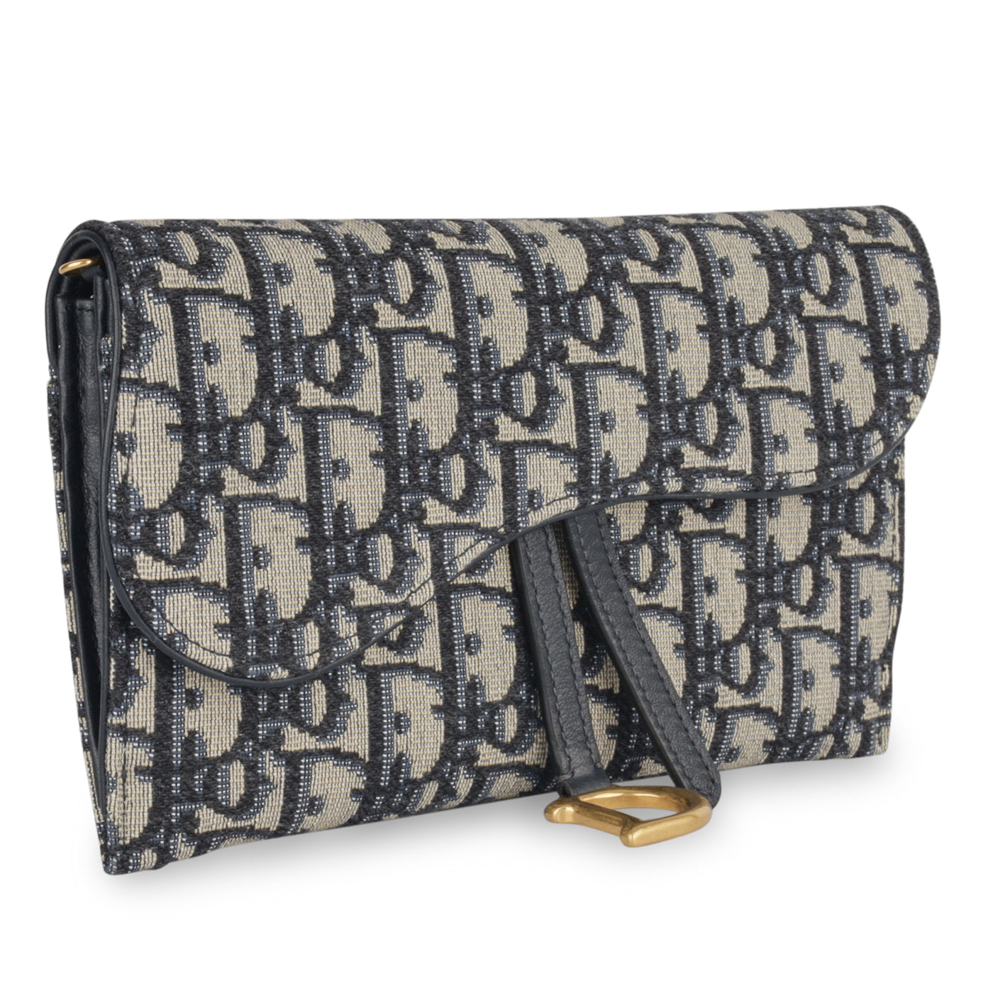 Dior Christian Oblique Saddle Woc Shoulder Bag
