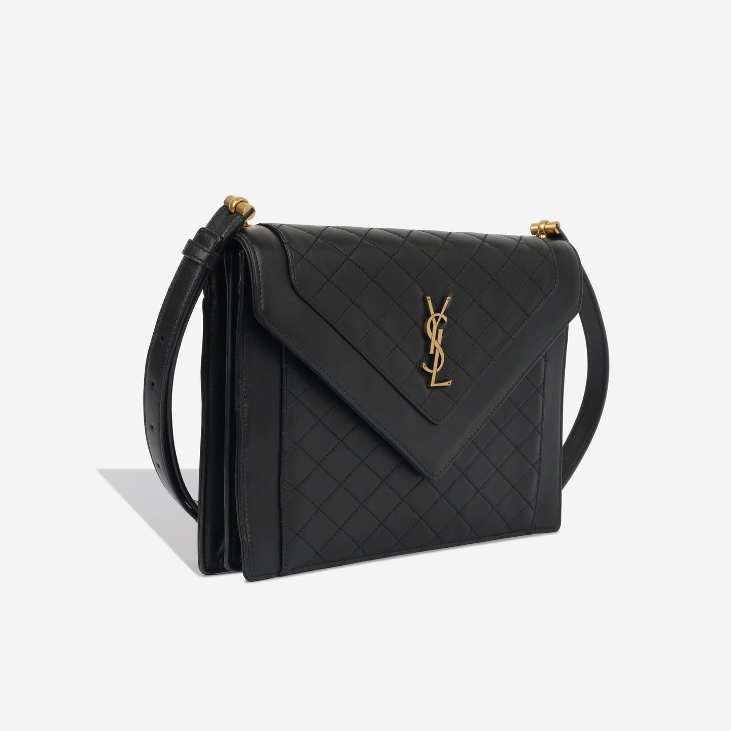 YSL Saint Laurent Gaby Satchel Satchel Bag Ghw Gold Hardware