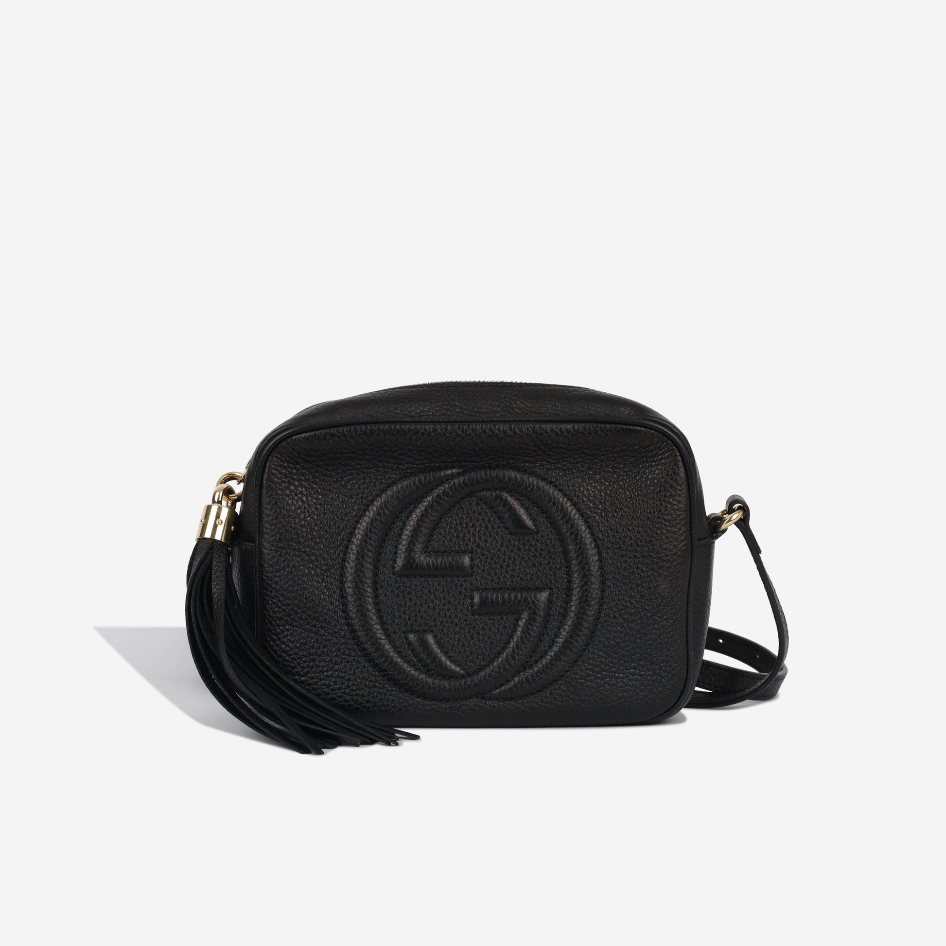Gucci Soho Disco Crossbody Crossbody Bag Gold Hardware