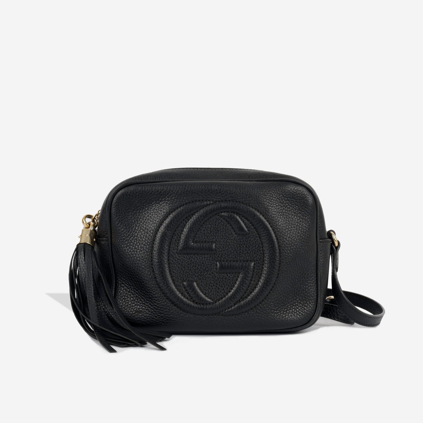 Gucci Soho Disco Crossbody Crossbody Bag Taurillon Tassel