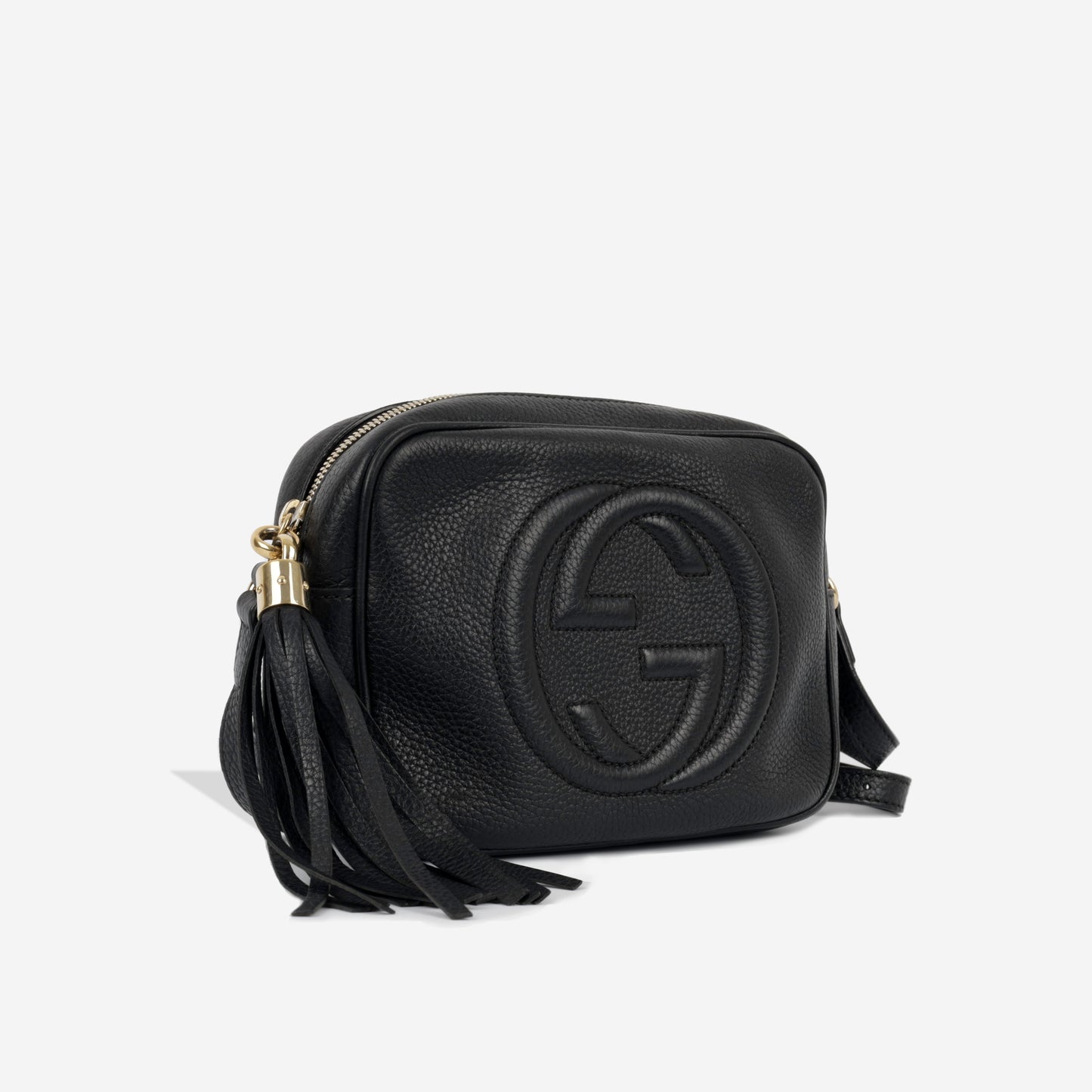Gucci Soho Disco Crossbody Crossbody Bag Taurillon Tassel